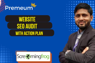 provide screaming frog full technical SEO audit report and competitor analysis