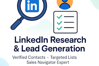 do linkedin sales navigator leads research for contact list building