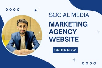create a stunning smma agency website
