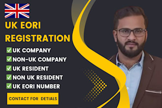 provide professional support for UK eori number