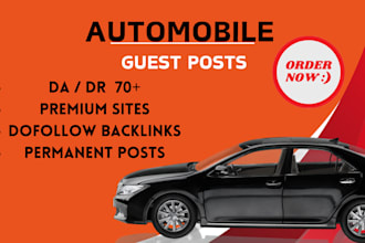 publish auto guest post on authority auto,automotive blog with dofollow backlink