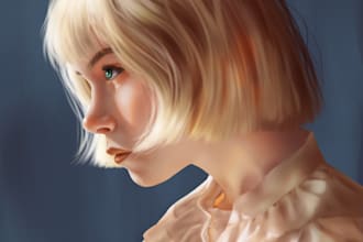 draw whatever you want in semi realism style