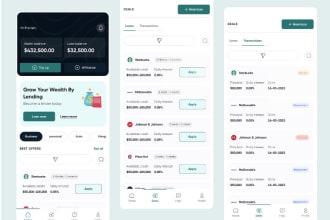 build lending marketplace app, defi lending app, lending app, p2p lending app
