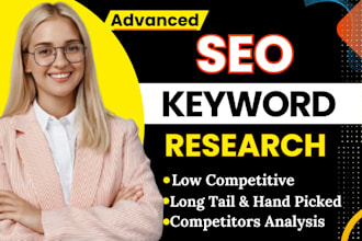 do advanced SEO keyword research and competitor analysis with ahrefs and semrush