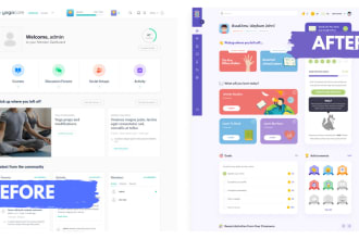build buddyboss community or lms website learndash tutorlms lifterlms learnpress