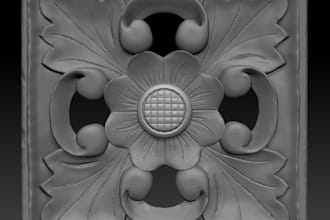 do zbrush stone carving, props