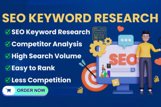 do easy to rank SEO keyword research for your web site