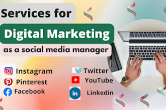 be your capable digital marketing and social media manager and expert in SEO