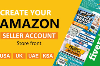 set up amazon seller central account