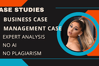 do business and management case summary, analysis, and report, no ai in 8 hours