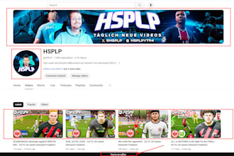 be your youtube manager with channel create and setup