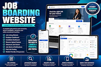build a professional job boarding website
