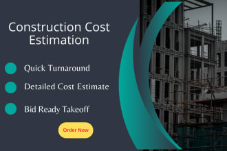 do material take off quantity take off and cost estimation