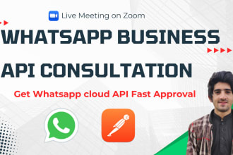 create whatsapp business API, set whatsapp cloud API with local number
