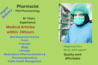 write authentic medical content as I am a pharmacist