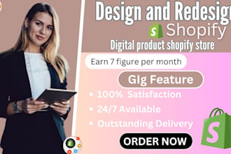create digital product shopify store ebook online store and sales funnel