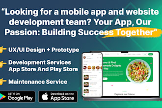 ios app mobile app development app builder react native flutter ai bot developer