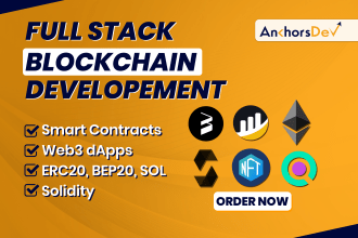 do blockchain development solidity web3 dapp staking and minting developer