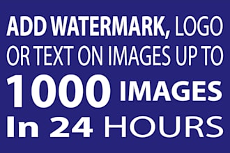 add watermark logo or text and removal background perfectly