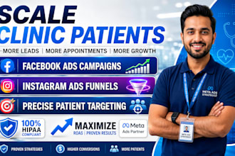 setup meta ads campaign for doctors and healthcare lead generation