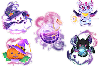 create printable cute and custom stickers