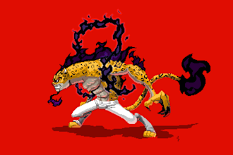 do pixelart characters and concept