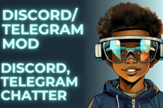 telegram telegram chatter telegram moderator  community manager telegram admin
