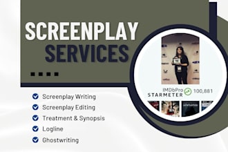 professionally write your screenplay