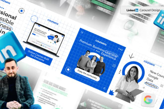create professional linkedin carousel design