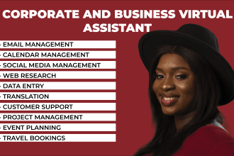 be your personal administrative and virtual assistance