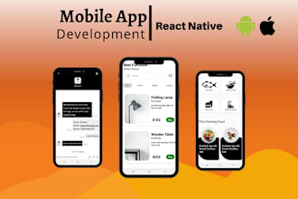 build and fix mobile apps with react native cli and expo