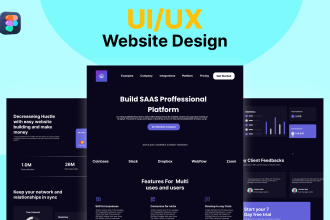 do website UI design dashboard UI UX design  UI UX design