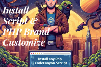 setup any codecanyon PHP script customize and rebrand it