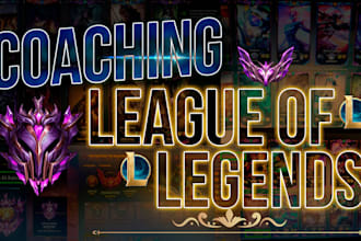coach you in league of legends l