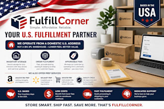 pack and ship your ecommerce orders from our US address