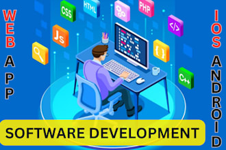 develop web applications using react, angular, vuejs, nodejs, ruby, php, laravel