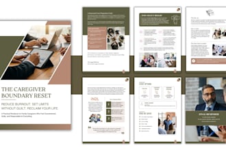 design lead magnet pdf, ebook and workbook