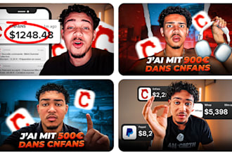 design amazing clickbait miniature youtube and thumbnail