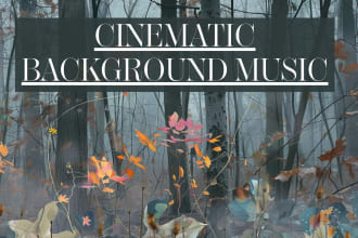 compose cinematic background ambient music