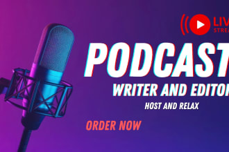 write an SEO based podcast show notes in 24 hours and podcast script