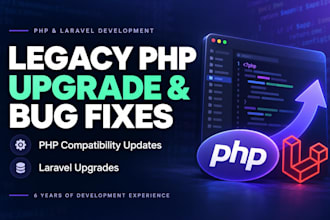 upgrade your legacy PHP app and fix bugs