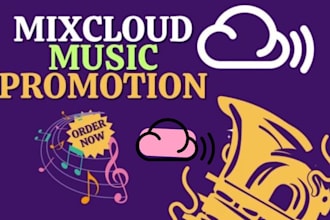 do organic mixcloud music promotion to USA and worldwide audience