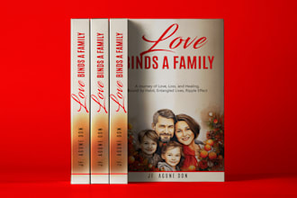 design professional book cover, kdp book cover, ebook cover