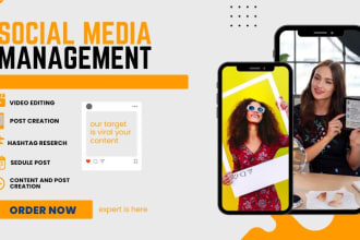 social media manager to boost your online presence SEO and hashtag research
