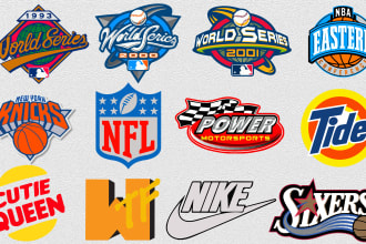 make custom nba, mlb, NFL, nhl, ncaa, ufc parody and world series logo