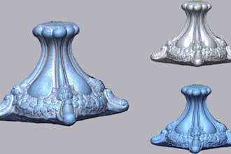 do reverse engineering, designing cad model from 3d scan, stl file