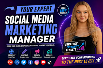 social media marketing manager and social media manager