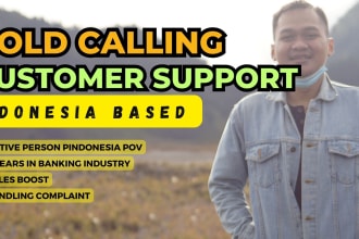 do professional cold calling in indonesia market and double your sales