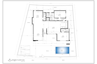 draw architectural plans in autocad 2d