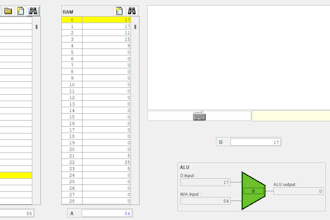 code in assembly language, rtl design in verilog, vhdl using xilinx vivado etc